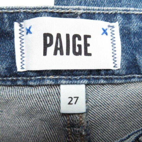 PAIGE Alexis High-Rise Barrel Jeans Lovejoy Distressed 27 - Picture 14 of 15